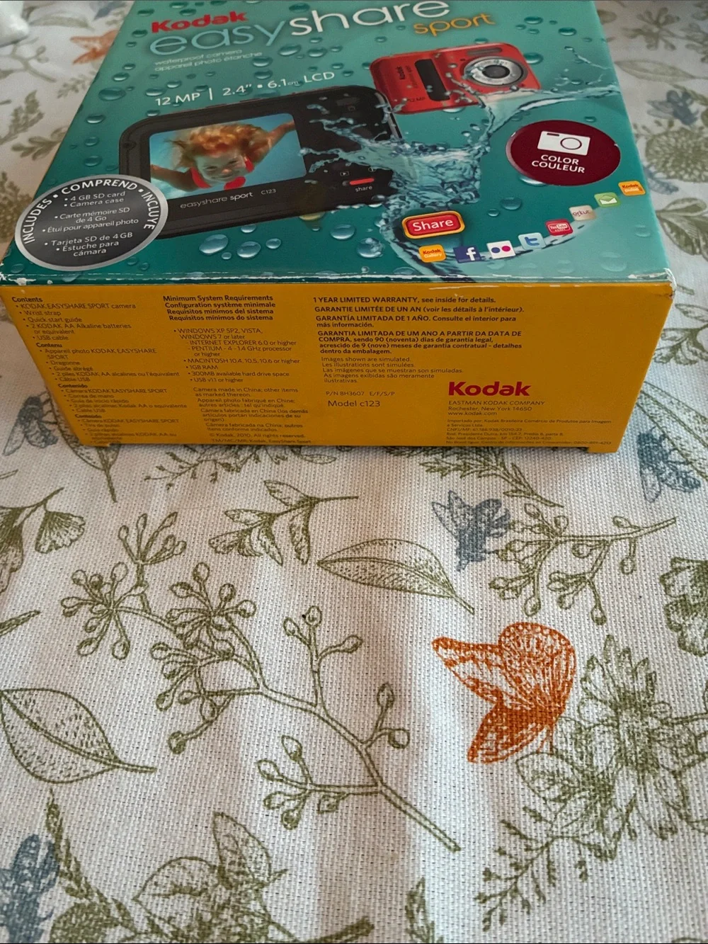 Kodak EasyShare Sport Digital Camera - Red